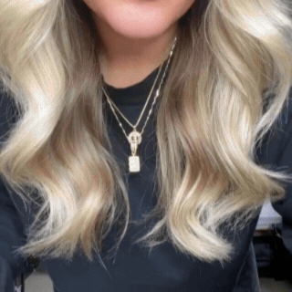 Layered Initial Pendant Necklace Set