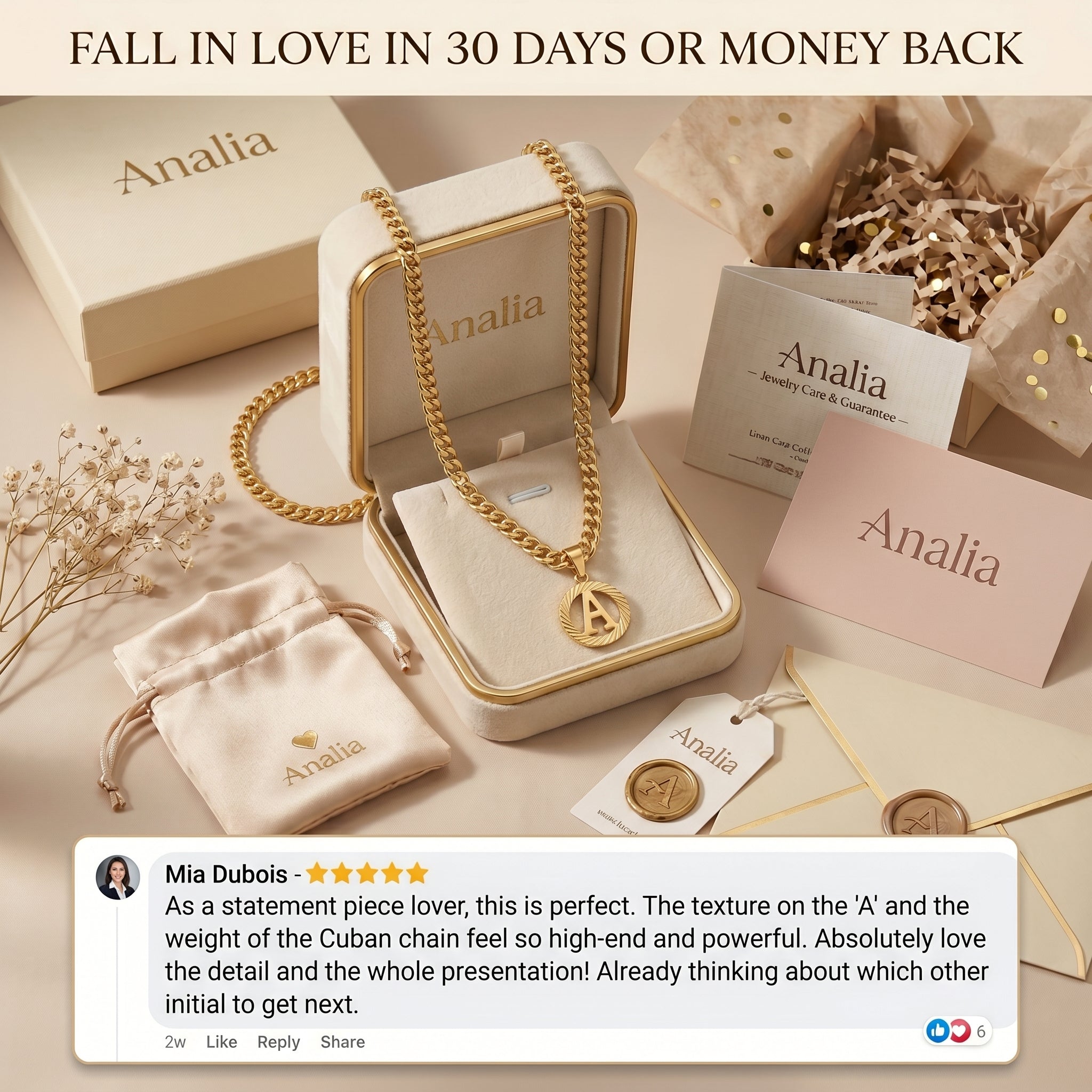 A-Z Initial Pendant Necklace