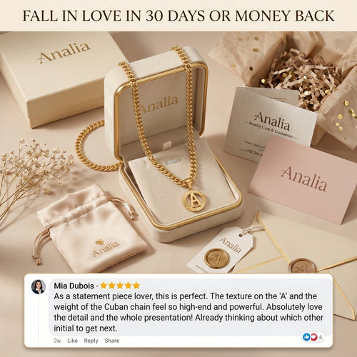 A-Z Initial Pendant Necklace